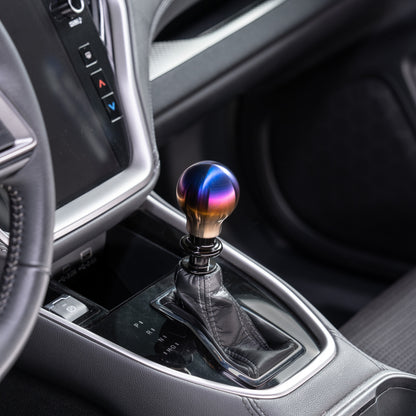 Billetworkz Titanium Torched Automatic Shifter - Fits Subaru CVT: WRX (2022+), Crosstrek (2024+), Forester (2025+), Impreza (2024+), Legacy/Outback (2015+)