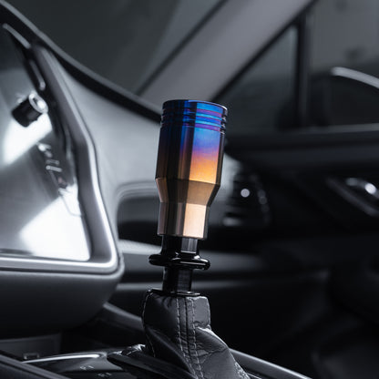 Billetworkz Titanium Torched Automatic Shifter - Fits Subaru CVT: WRX (2022+), Crosstrek (2024+), Forester (2025+), Impreza (2024+), Legacy/Outback (2015+)