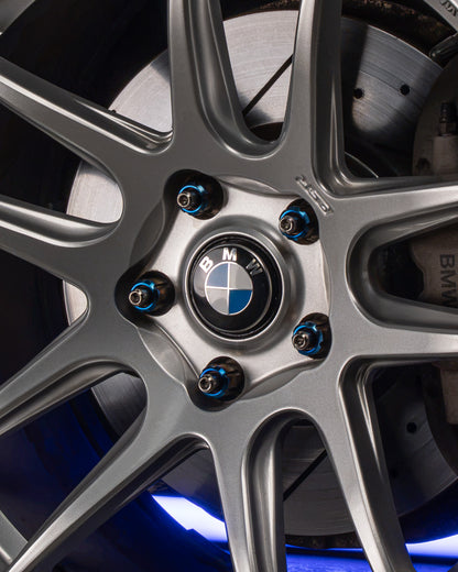 Billetworkz Titanium Wheel Stud Conversion Kit (Brushed)