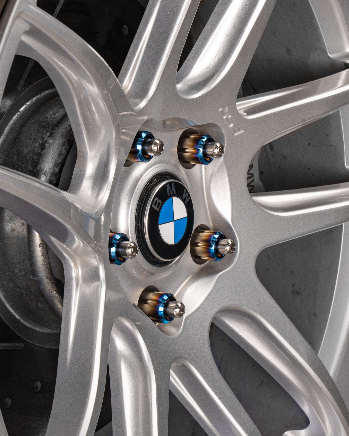 Billetworkz Titanium Wheel Stud Conversion Kit (Brushed)