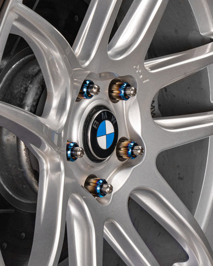 Billetworkz Titanium Wheel Stud Conversion Kit (Brushed)
