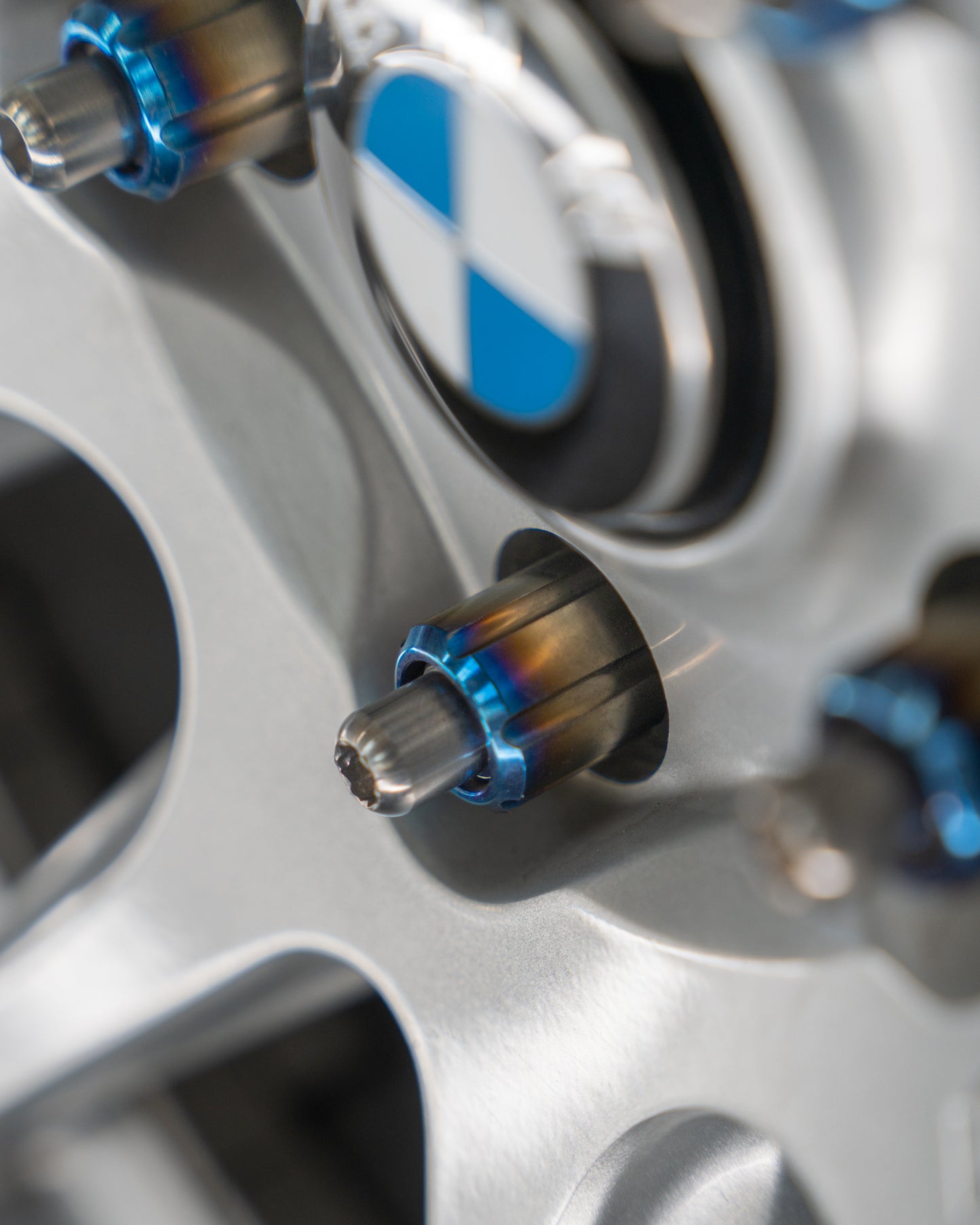 Billetworkz Titanium Wheel Stud Conversion Kit (Brushed)