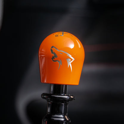 Billetworkz Weighted Shift Knob - Coyote Engraving - Ford Mustang (2011-2014)