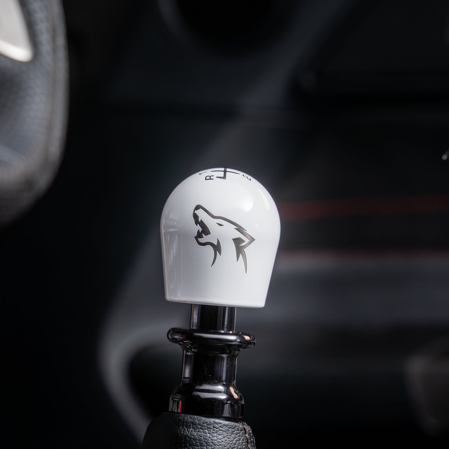 Billetworkz Weighted Shift Knob - Coyote Engraving - Ford Mustang (2011-2014)