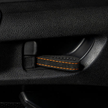 Billetworkz Alcantara Door Pull Strap Kit - Fits Subaru WRX/STI (2008-2021), BRZ (2013-2021), Crosstrek (2013-2017) & More