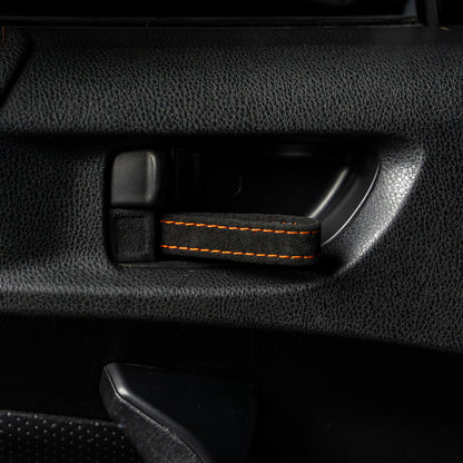 Billetworkz Alcantara Door Pull Strap Kit - Fits Subaru WRX/STI (2008-2021), BRZ (2013-2021), Crosstrek (2013-2017) & More
