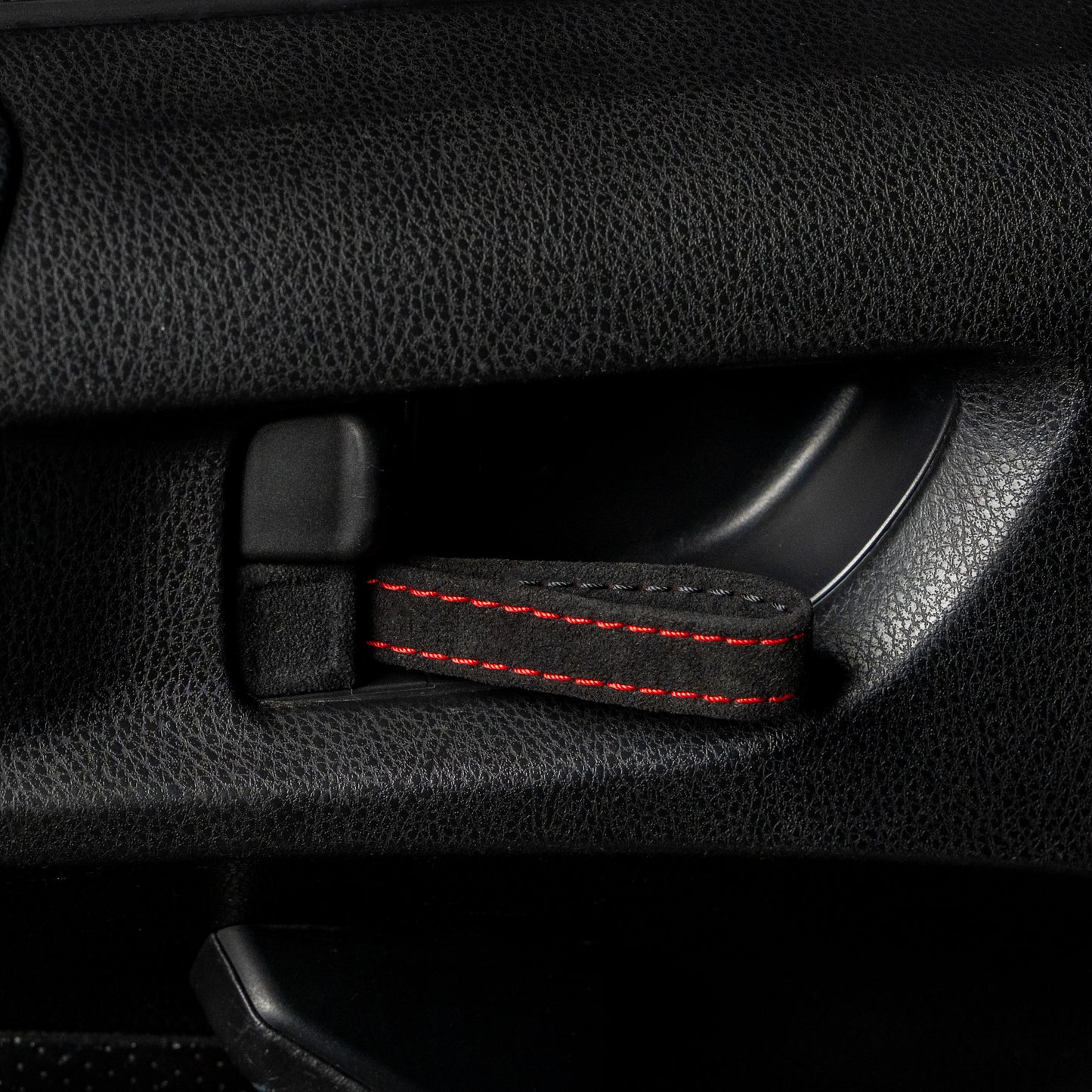 Billetworkz Alcantara Door Pull Strap Kit - Fits Subaru WRX/STI, BRZ, Crosstrek & More (2008–2021)