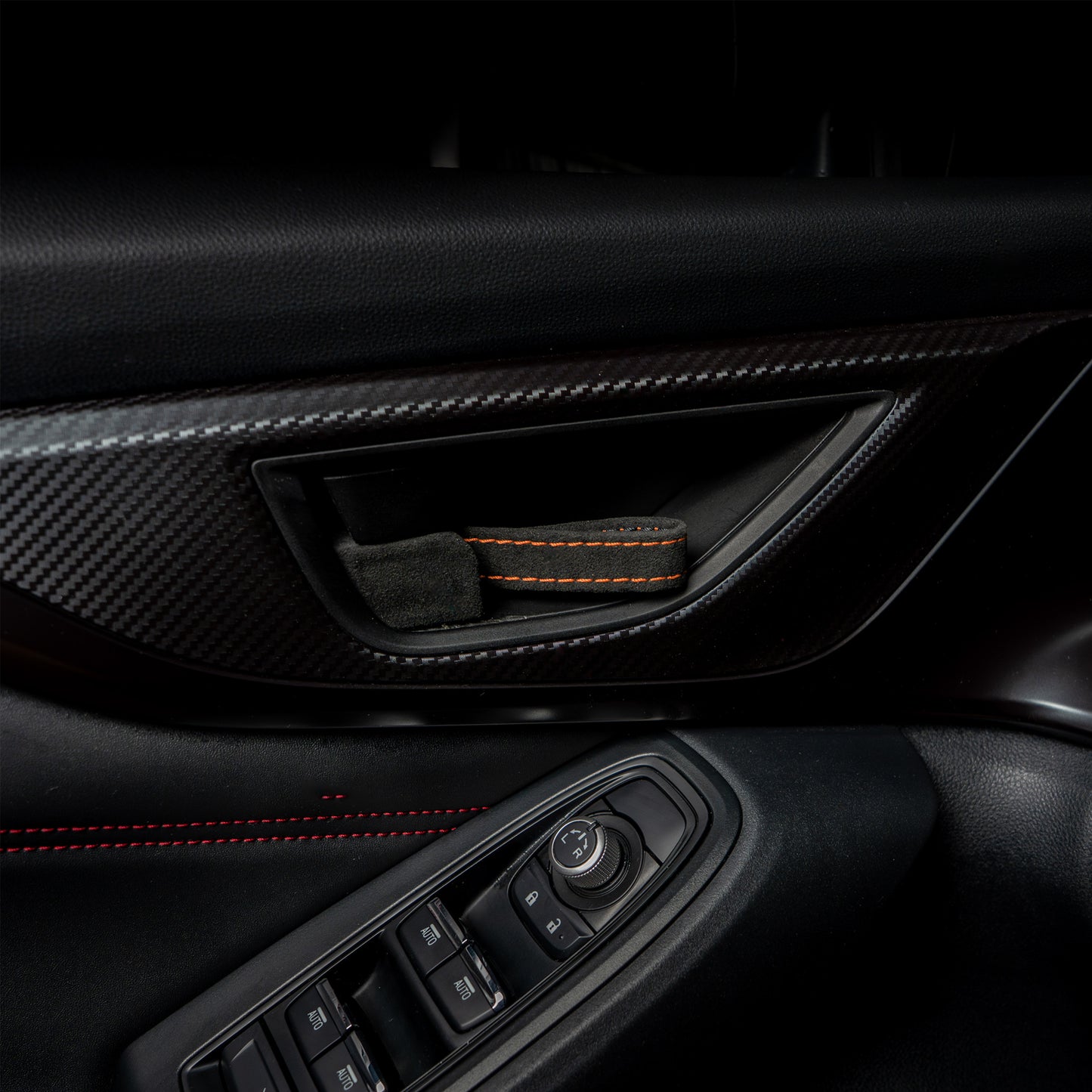 Billetworkz Alcantara Door Pull Strap Kit - Fits Subaru WRX/BRZ/GR86/Ascent (2022+), Crosstrek (2018+) & More