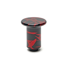 "B" Stock Subaru E-Brake Button – Black with Red Splash