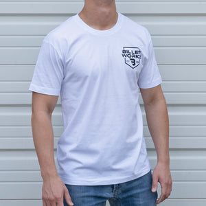 Billetworkz Crest T-Shirt - White