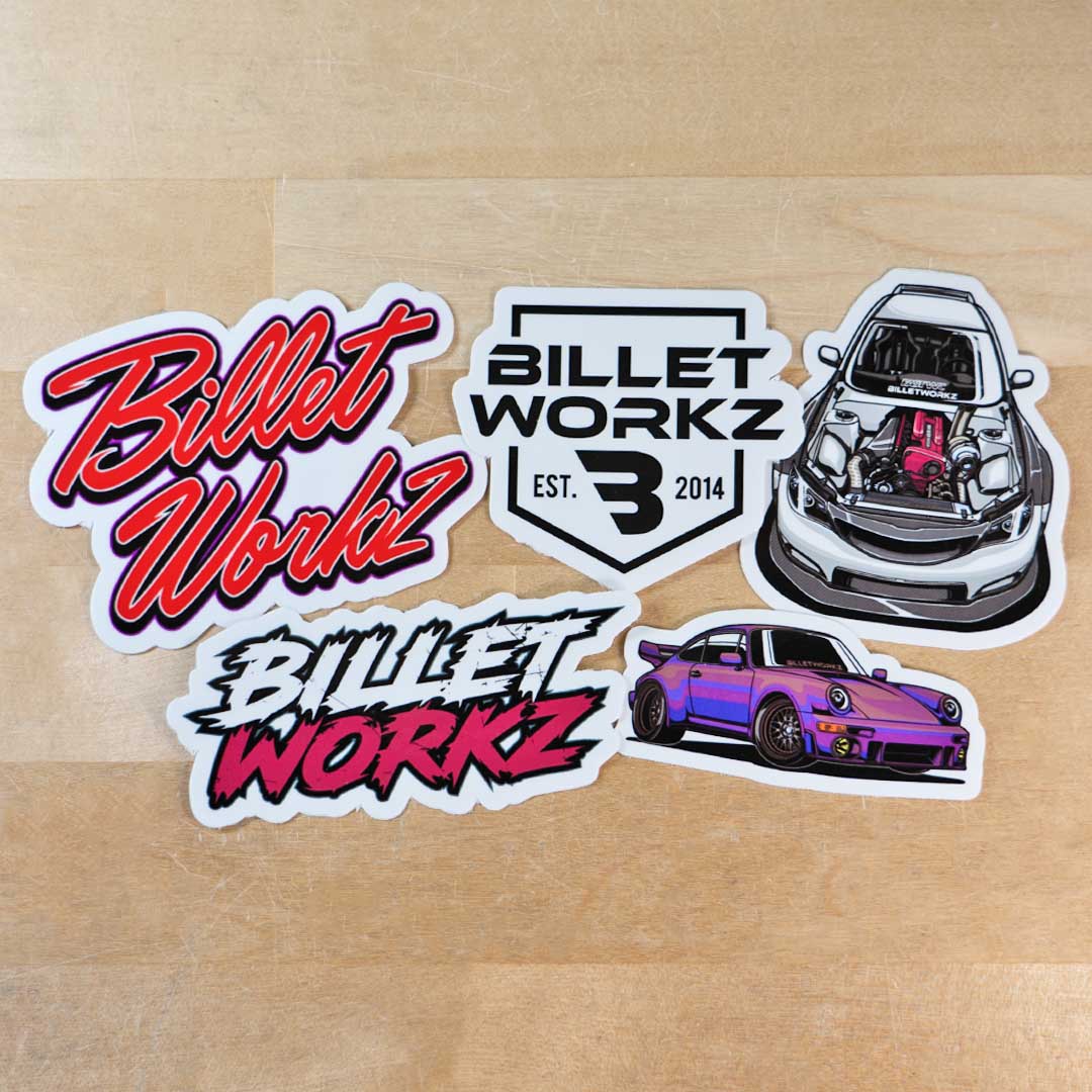 Billetworkz Sticker Pack (5 Stickers Included) – Billetworkz