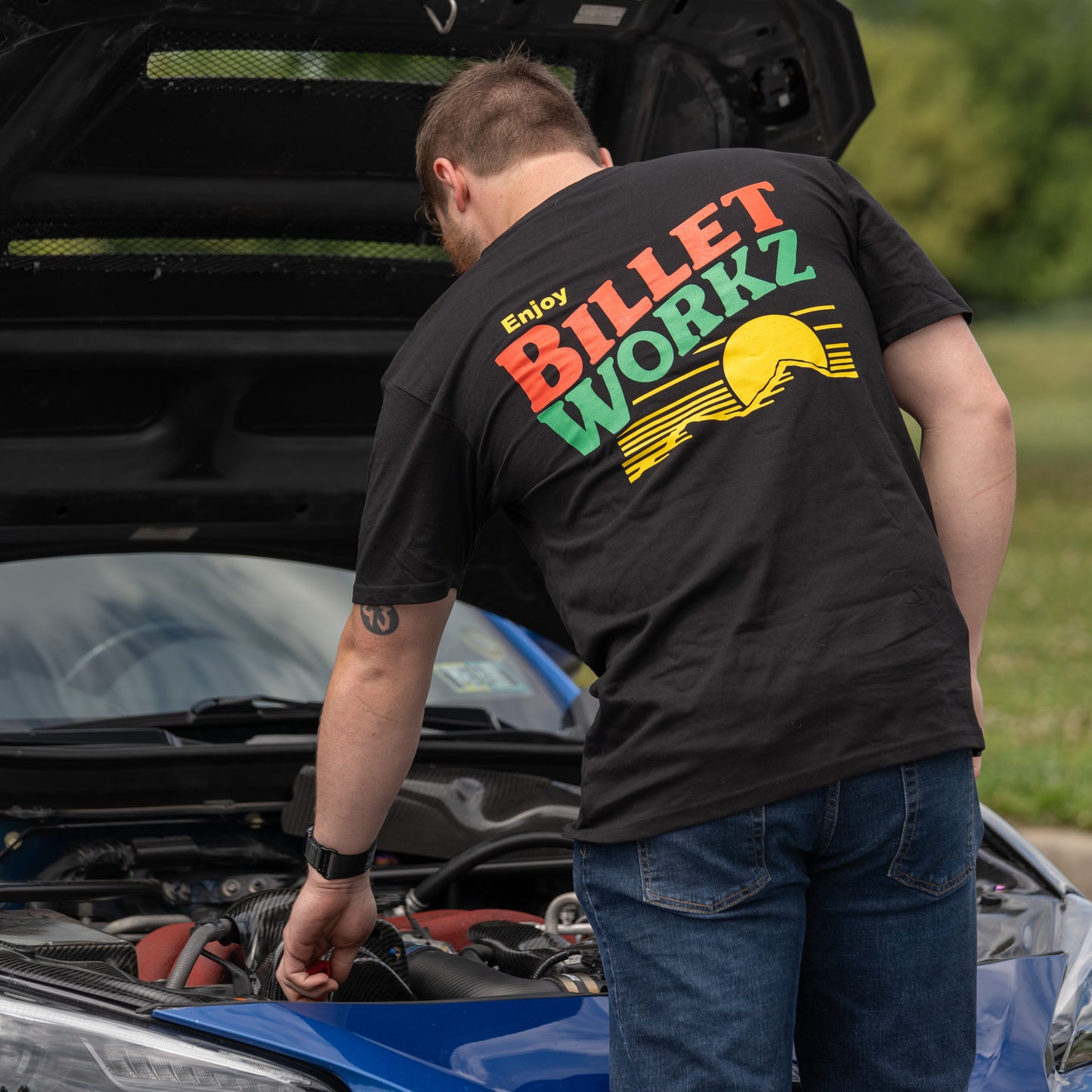 Billetworkz Enjoy Billetworkz T-Shirt - Black