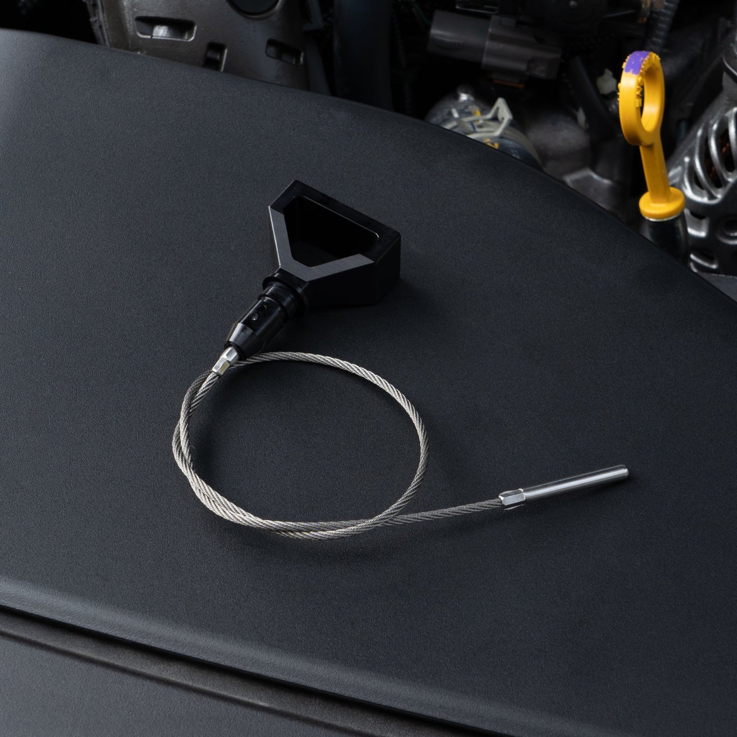 Billetworkz Dipstick Handle w/ Assembled Dipstick - Subaru