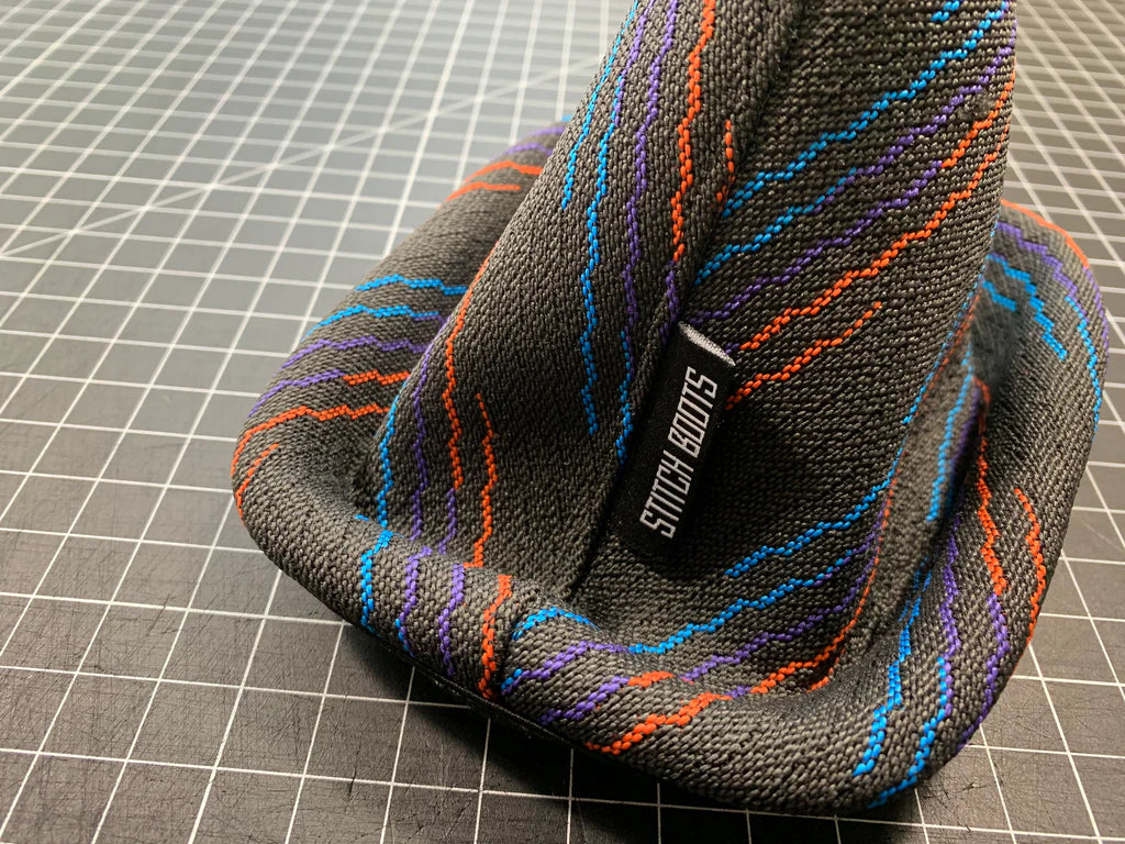 Black Tech Shift Boot by Stitch Boots