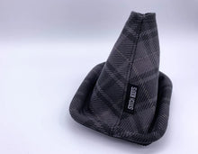 Black Überkaro Plaid Shift Boot by Stitch Boots