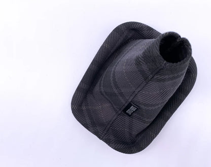 Black Überkaro Plaid Shift Boot by Stitch Boots