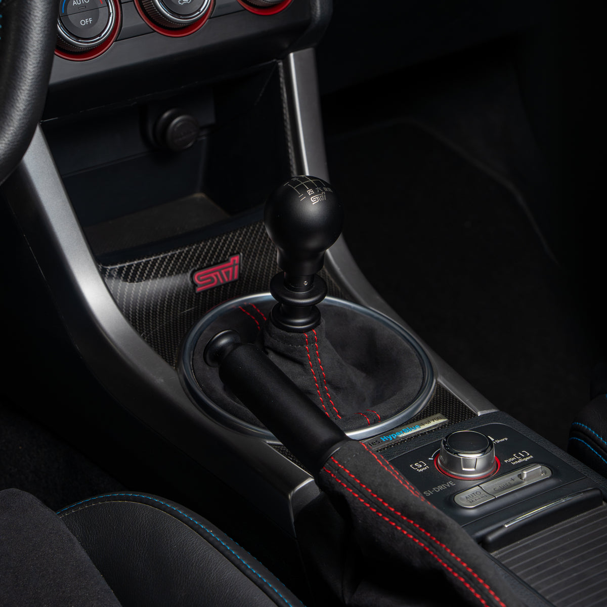 Billetworkz Premium Alcantara Shift Boot – Subaru STI 2015–2021