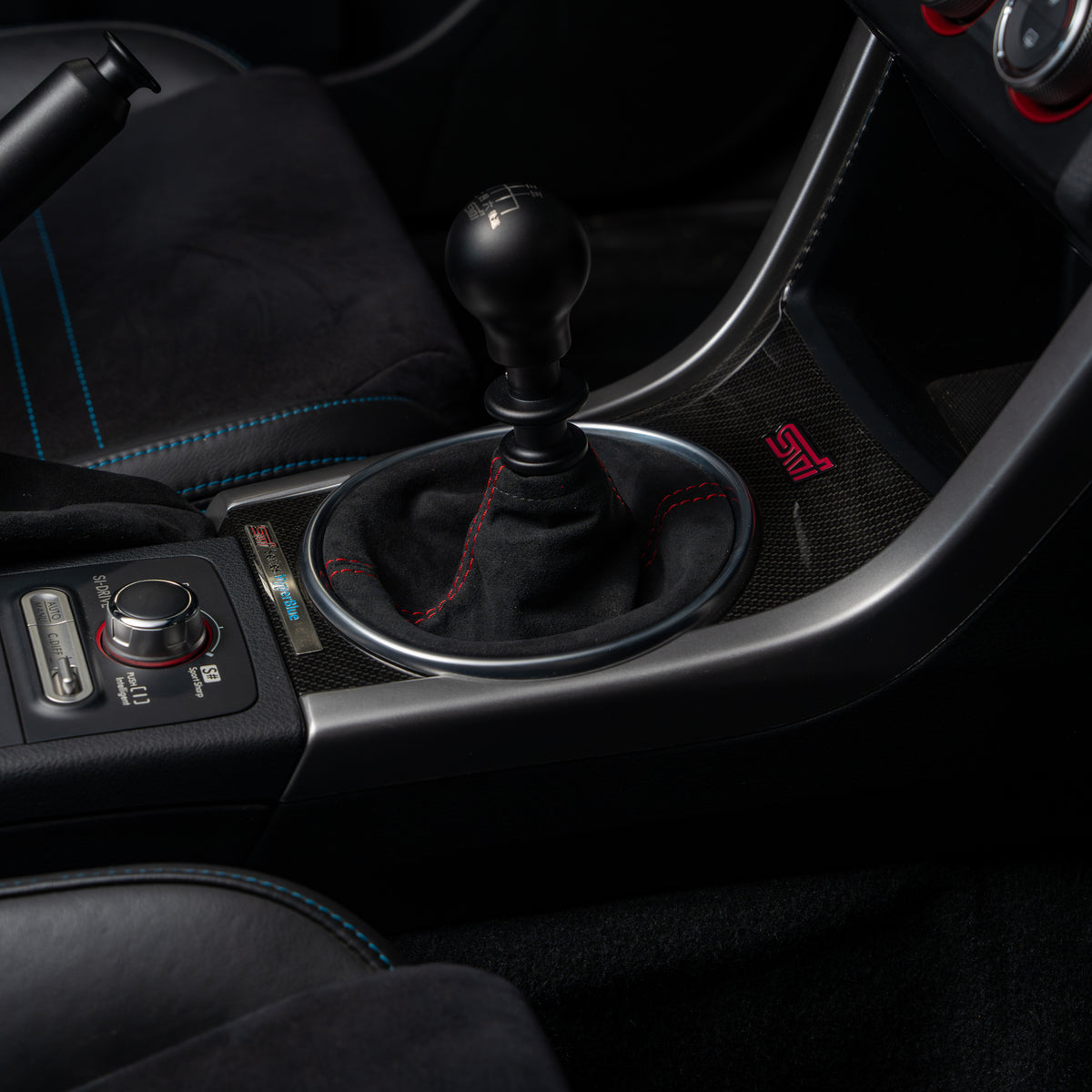 Billetworkz Premium Alcantara Shift Boot – Subaru STI 2015–2021