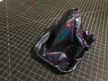 Black Holographic Shift Boot by Stitch Boots