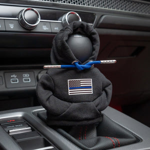 Shift Knob Hoodie - USA Flags