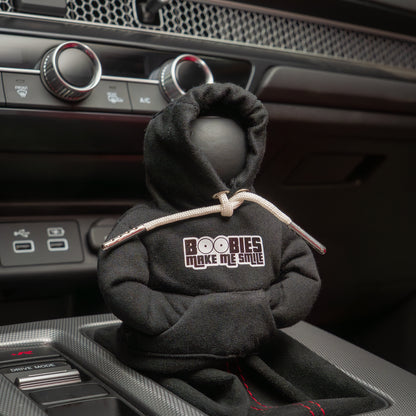 Shift Knob Hoodie - "B**bies" Make Me Smile