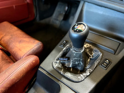 Black Marble Shift Boot by Stitch Boots