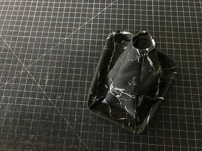 Black Marble Shift Boot by Stitch Boots
