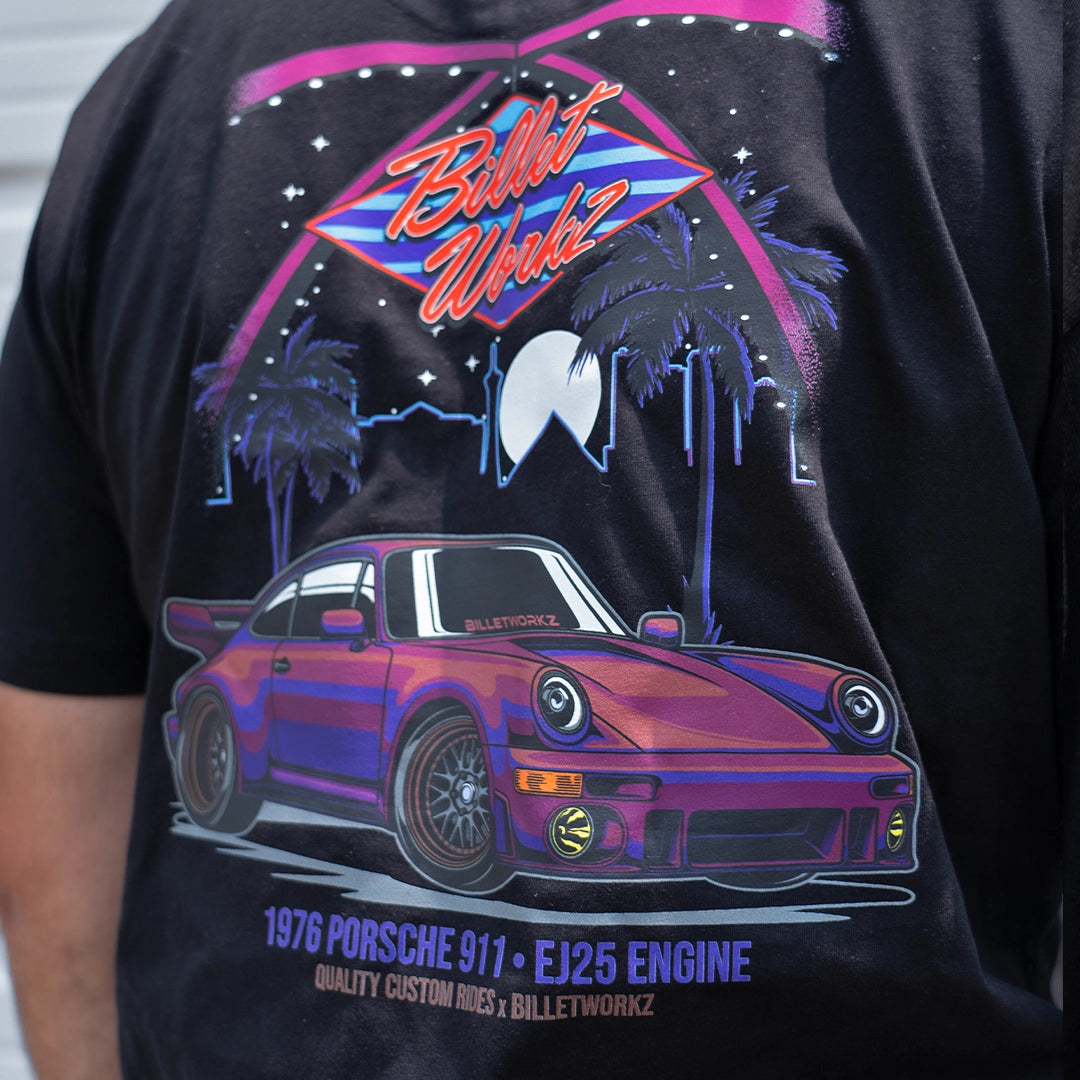 Billetworkz "Porsche 911" T-Shirt - Black