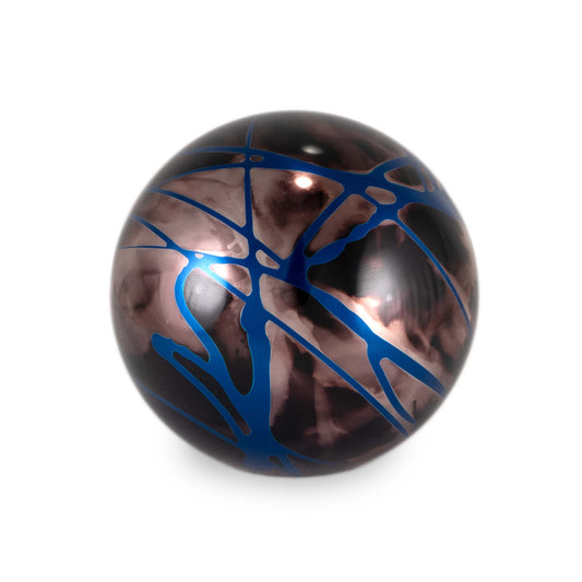Billetworkz Shift Knob - Black Smoke w/ Blue Splash
