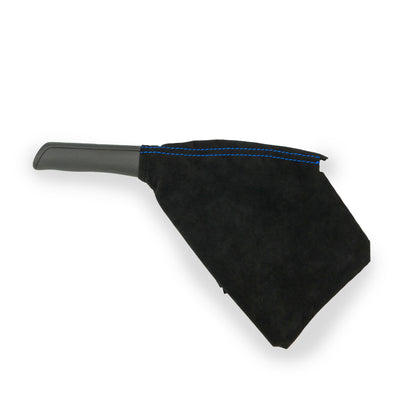 Billetworkz Alcantara Kit (Ultimate): Shift Knob, Shift Boot, E-Brake Boot Kit, and Door Pull Straps (2 Sets) - Subaru WRX 2015-2021