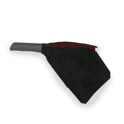 Billetworkz Alcantara Kit (Ultimate): Shift Knob, Shift Boot, E-Brake Boot Kit, and Door Pull Straps (2 Sets) - Subaru WRX 2015-2021