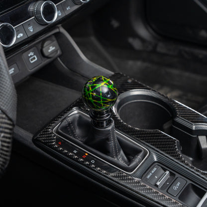Billetworkz Automatic Shifter - Black w/Toxic Splash - Honda Civic (2012–2026)