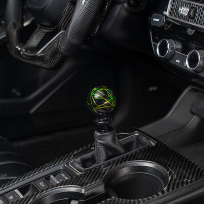 Billetworkz Automatic Shifter - Black w/Toxic Splash - Honda Civic (2012–2026)