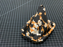 Black and Gold Cherry Blossom Shift Boot by Stitch Boots