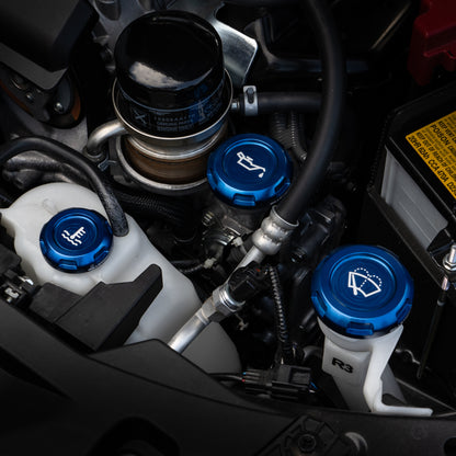 Billetworkz Engine Bay Caps - Subaru Legacy GT 2005-2009