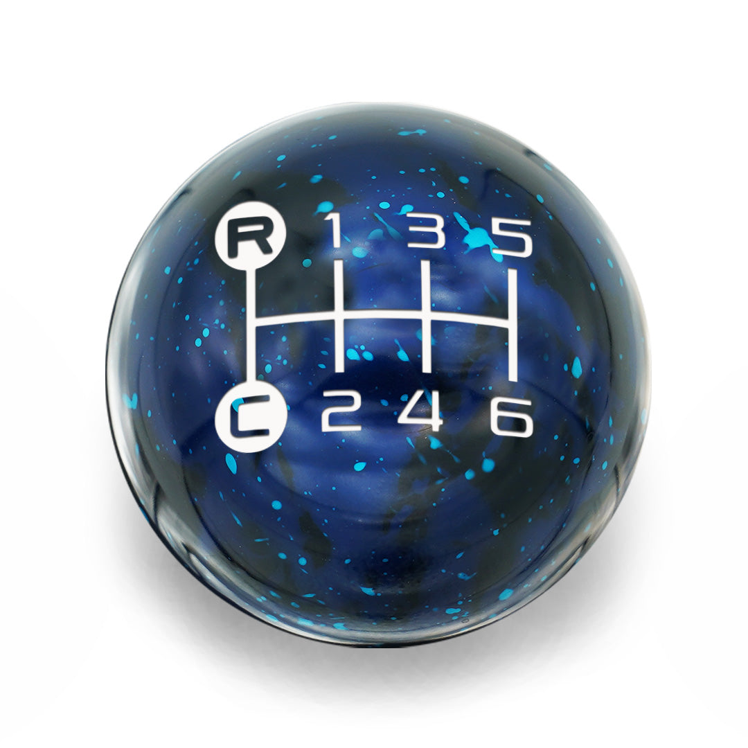 Billetworkz Cosmic Space Shift Knob - 6-Speed with Crawl Engraving for Ford Bronco Manual (2021+)