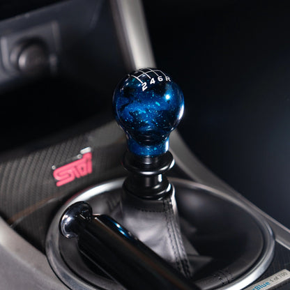 Billetworkz Cosmic Space Shift Knob - 6 Speed Velocity Engraving - Subaru STI