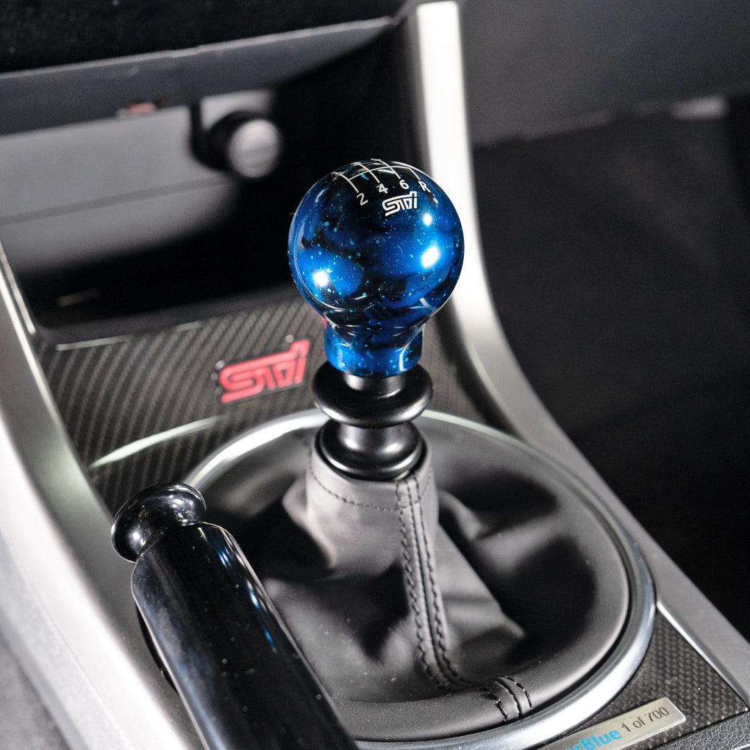 6 Speed STI Engraving - Cosmic Space - 6 Speed STI Fitment