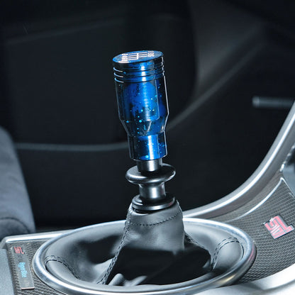 Billetworkz Cosmic Space Shift Knob - 6 Speed Velocity Engraving - Subaru STI
