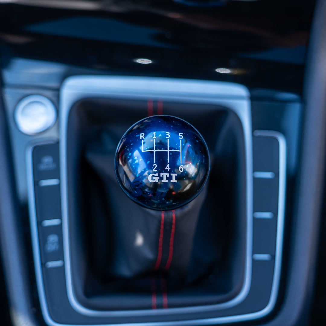 Billetworkz Cosmic Space Shift Knob - 6 Speed Standard GTI Engraving for Volkswagen