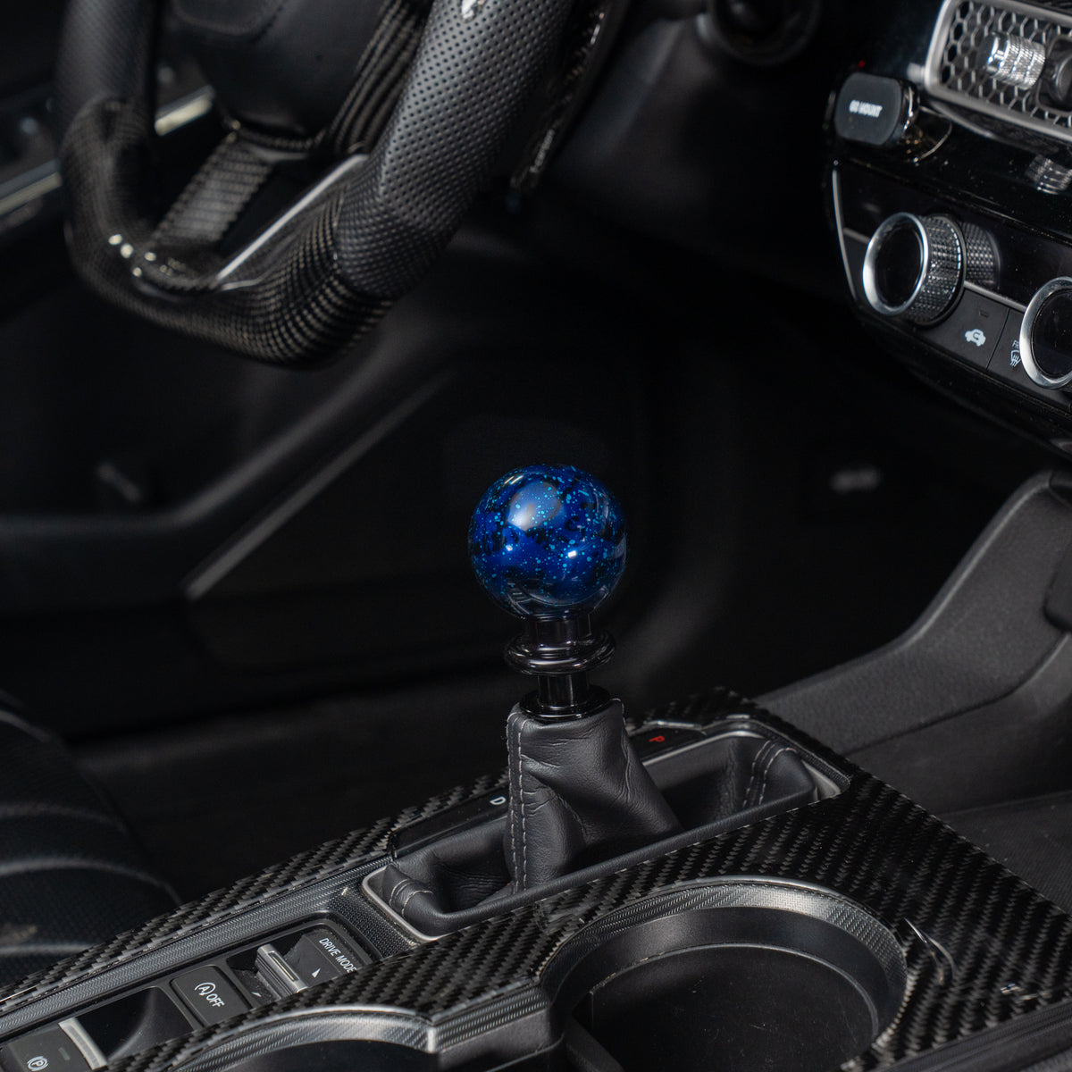 Billetworkz Automatic Shifter - Blue Cosmic Space - Honda Civic (2012–2026)