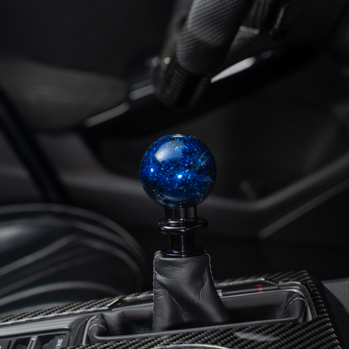 Billetworkz Automatic Shifter - Blue Cosmic Space - Honda Civic (2012–2026)