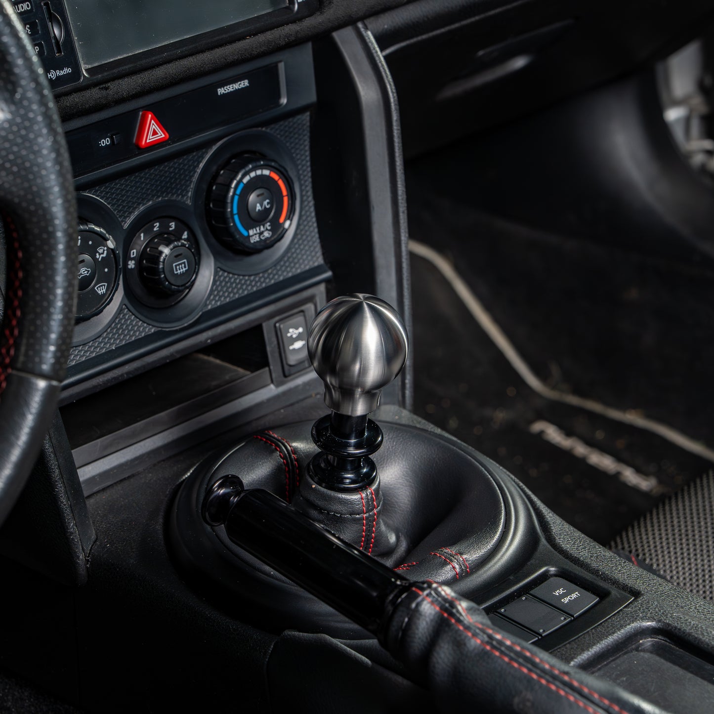 Billetworkz Titanium Brushed Shift Knob - BRZ / FR-S / 86 2013-2021