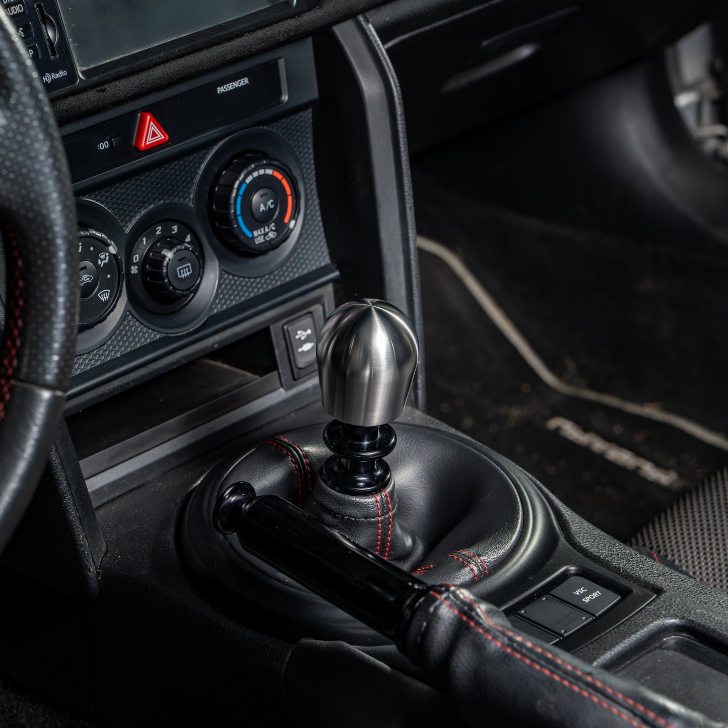 Billetworkz Titanium Brushed Shift Knob - BRZ / FR-S / 86 2013-2021
