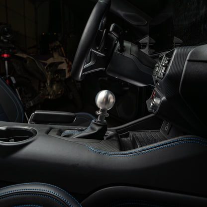 Billetworkz Titanium Brushed Automatic Shifter - Ford Mustang (2015-2025)