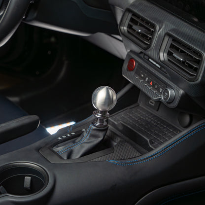 Billetworkz Titanium Brushed Automatic Shifter - Ford Mustang (2015-2025)