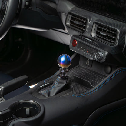 Billetworkz Titanium Torched Automatic Shifter - Ford Mustang (2015-2025)