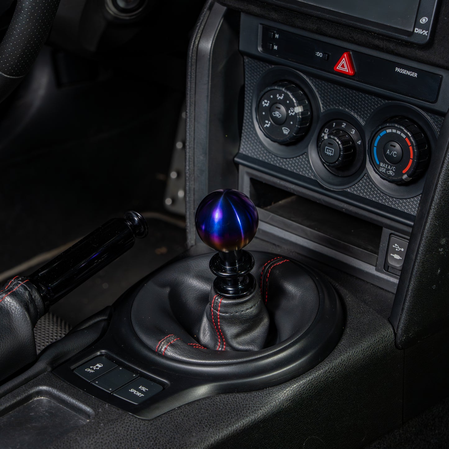 Billetworkz Titanium Torched Shift Knob - BRZ / FR-S / 86 2013-2021