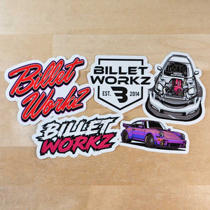 Billetworkz Sticker Pack (5 Stickers Included)