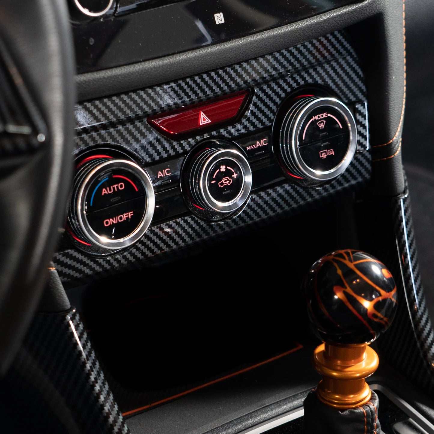 Billetworkz Climate Control Covers Subaru Crosstrek 2018+